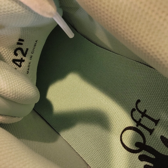 Off-White Out Of Office Sneaker Men's Size US 10 Mint White *SINGLE SHOE - Picture 9 of 16